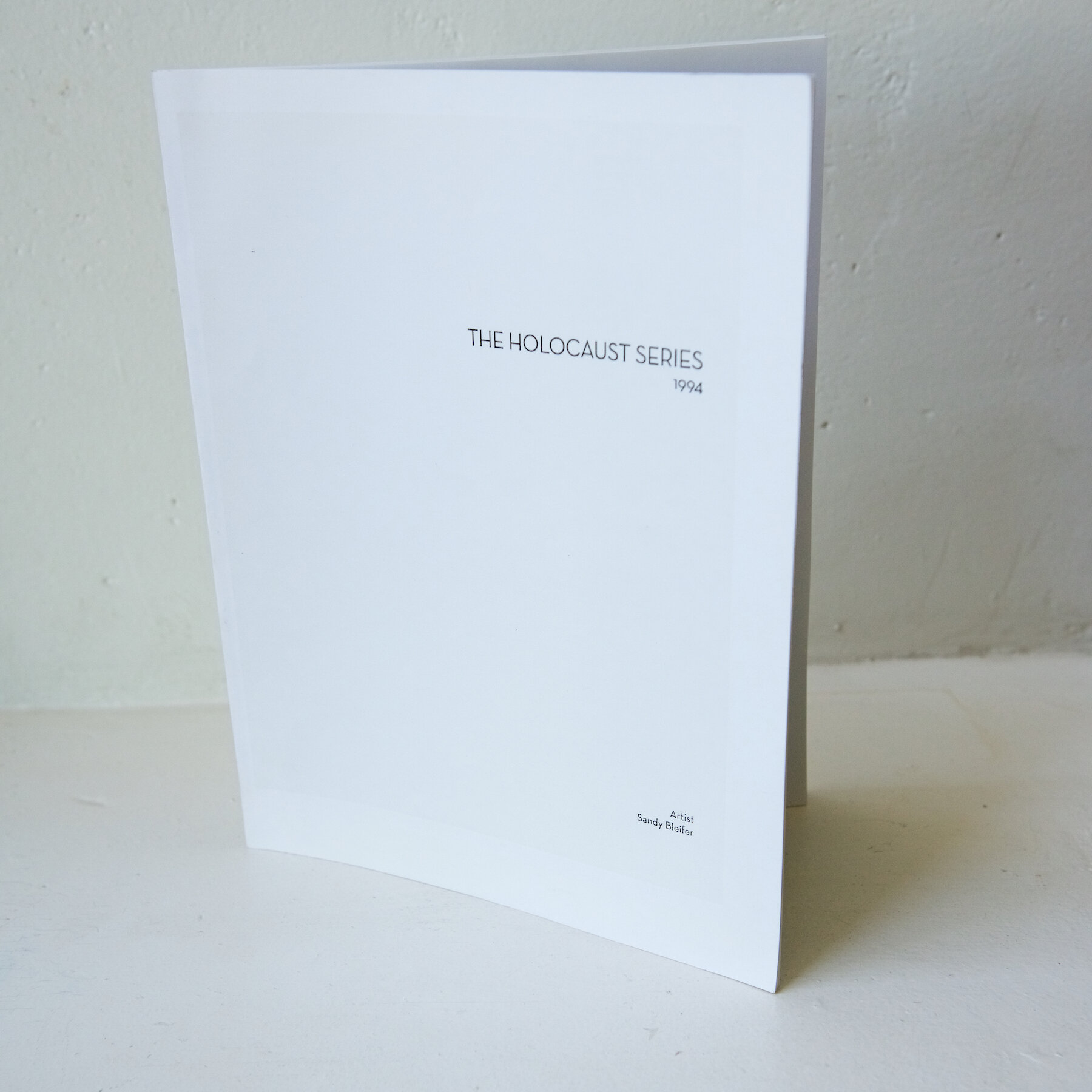 Holocaust Series Catalog