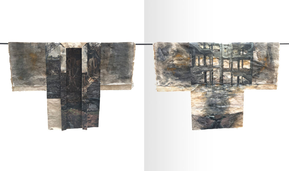 War-Torn Paired Kimonos